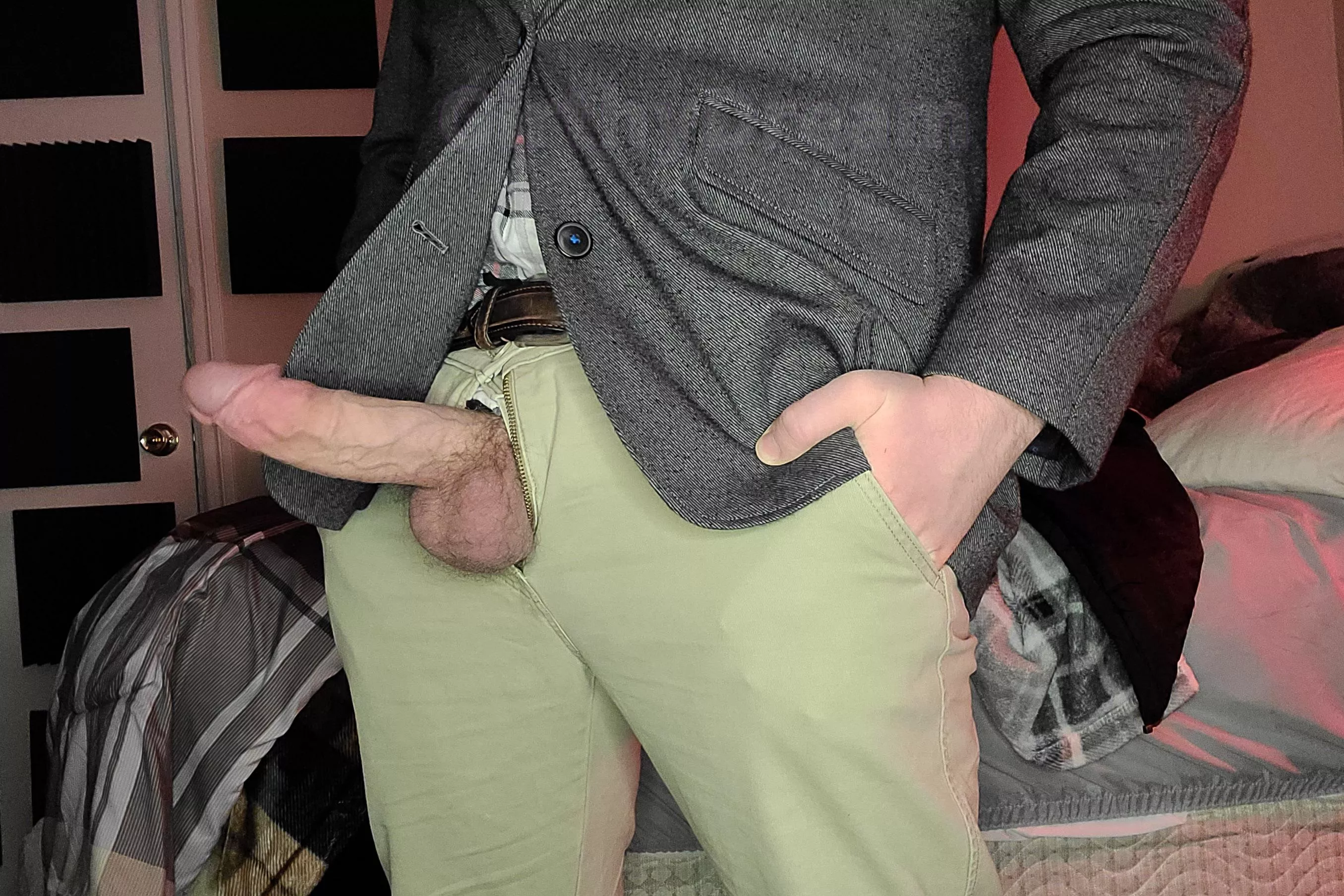 You just brought home the nerdy guy from work and he whips this out, what do you do?