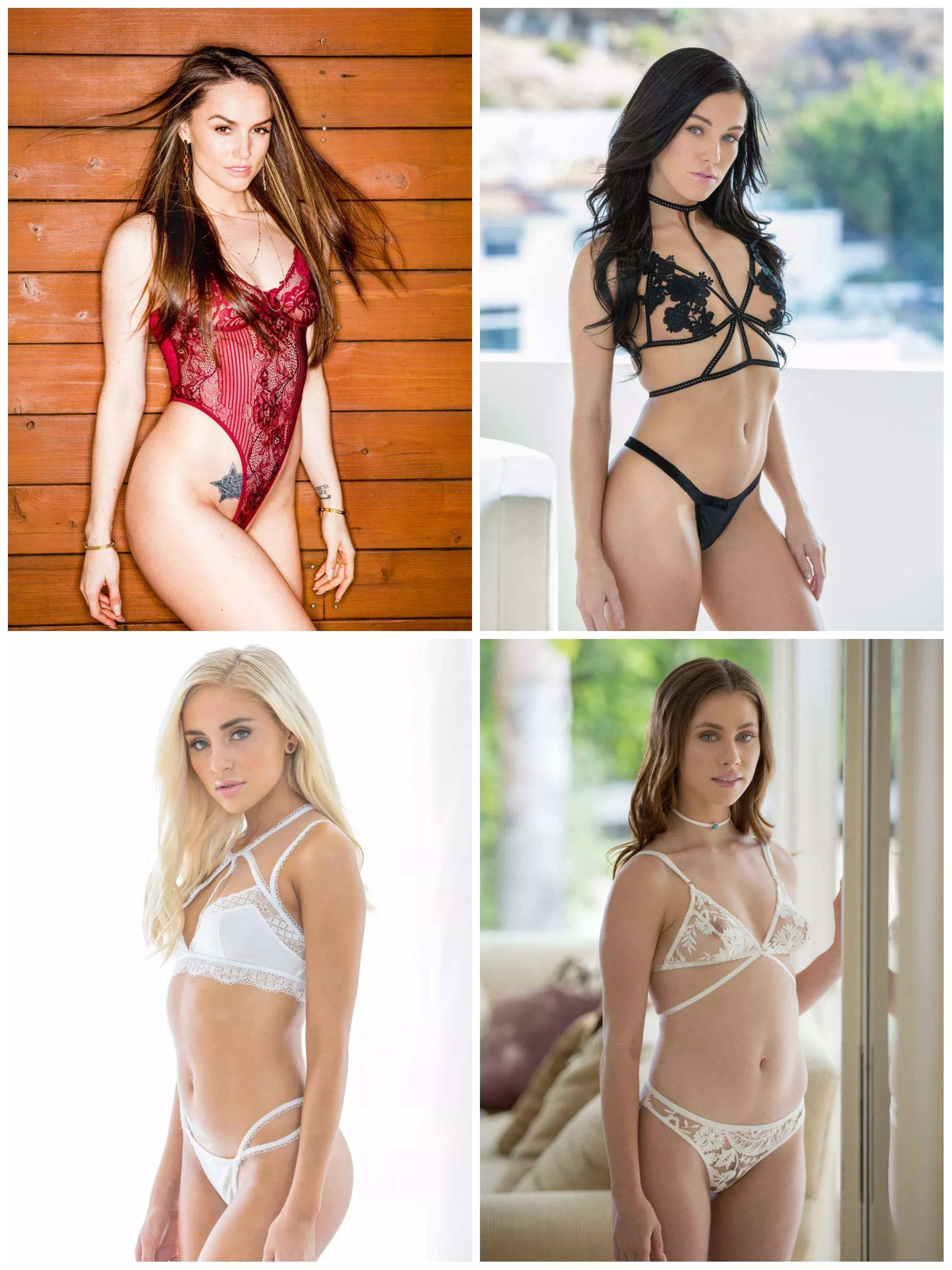 Babes of Blacked Tournament: Pick 2 pornstars for the next round - Part 3: [Tori Black] vs [Megan Rain] vs [Naomi Woods] vs [Anya Olsen]