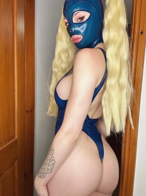 Blue latex is my forever favourite