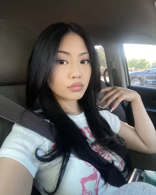 Cutie in the car