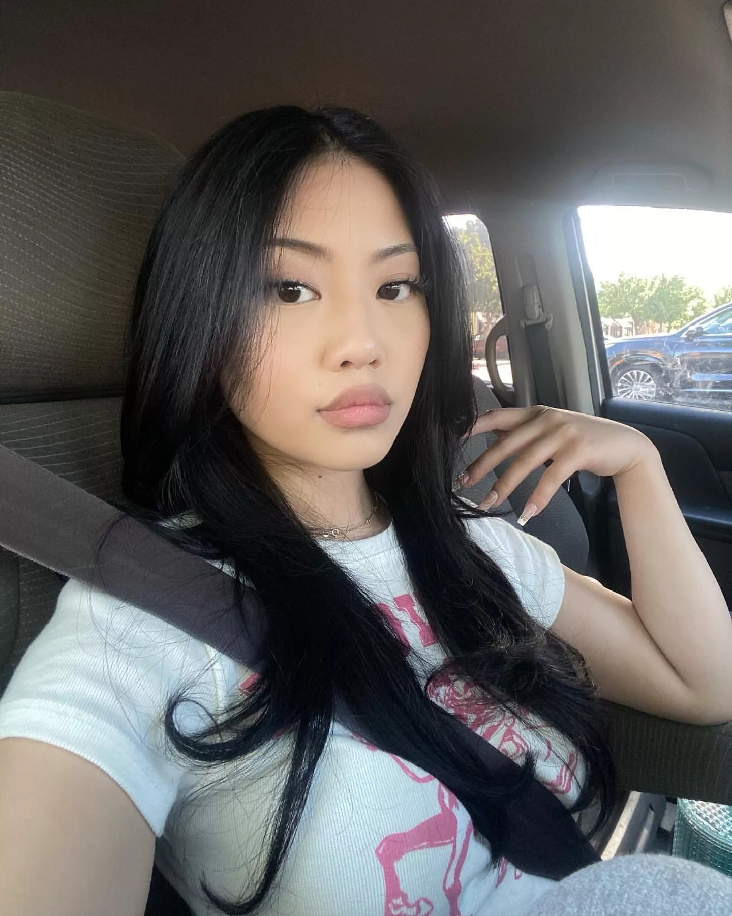 Cutie in the car