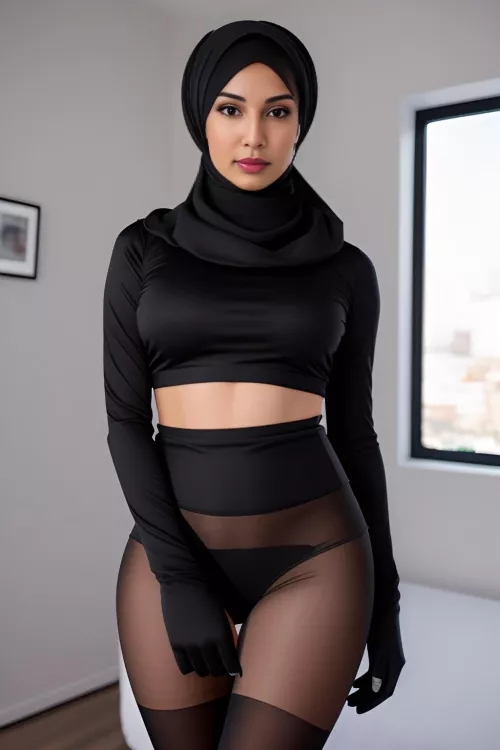 Ever seen an arab wearing her moms panties to get horny? (OC) 🧕🥵