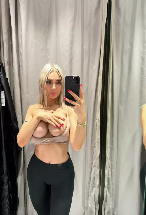 Girls with natural tits your type?