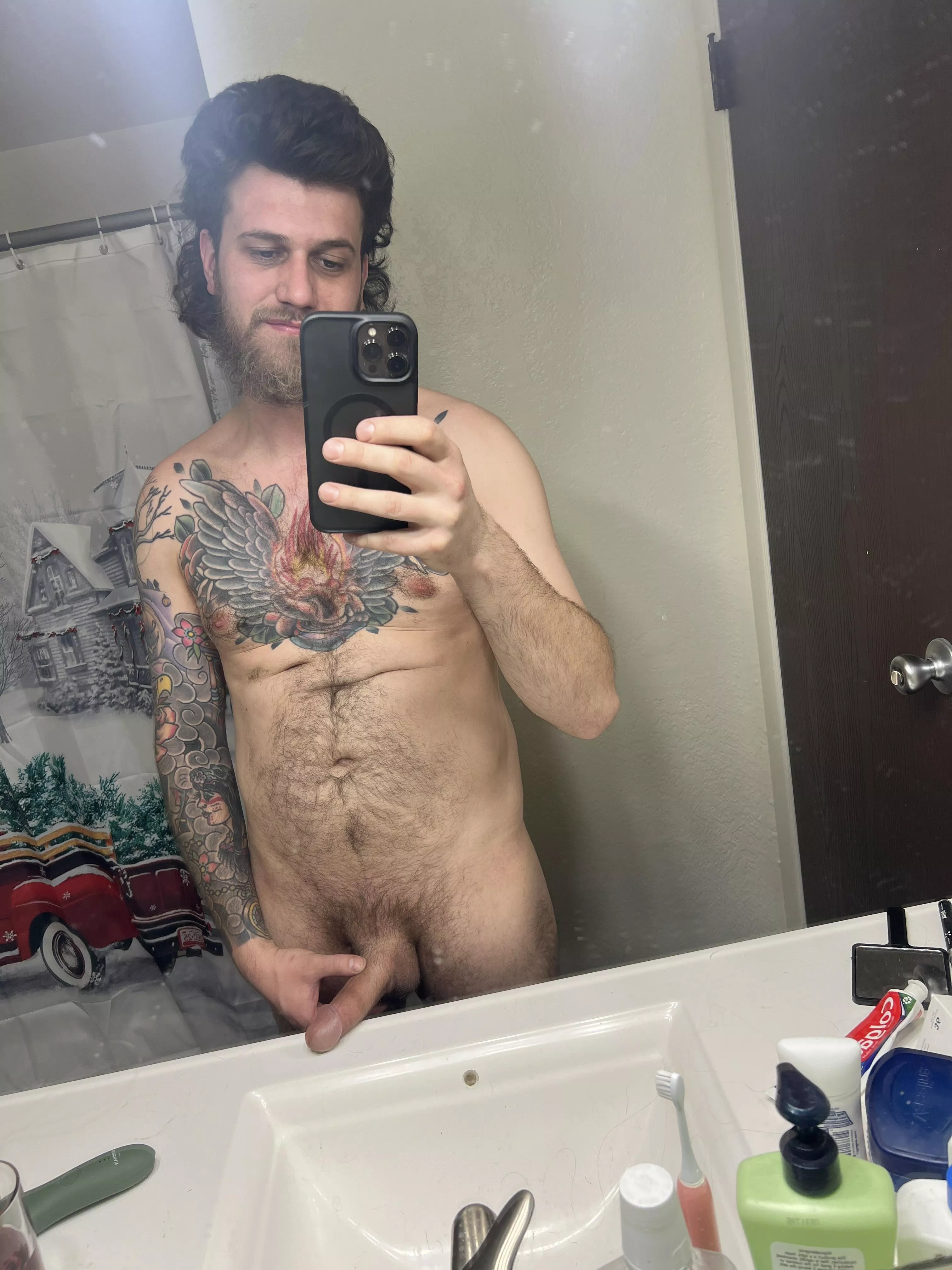 How would you like to be bent over the sink?