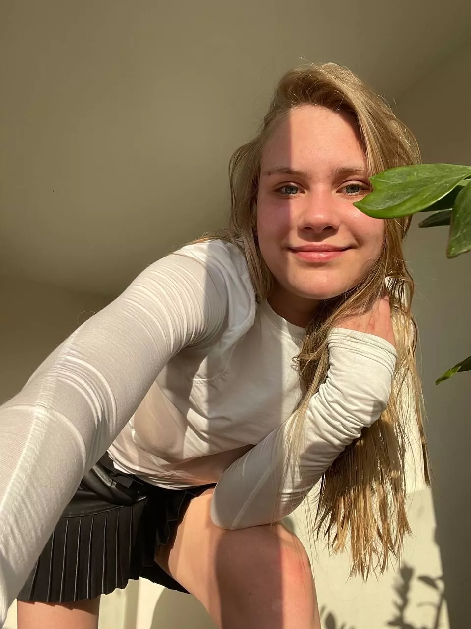 I think you got something on your face