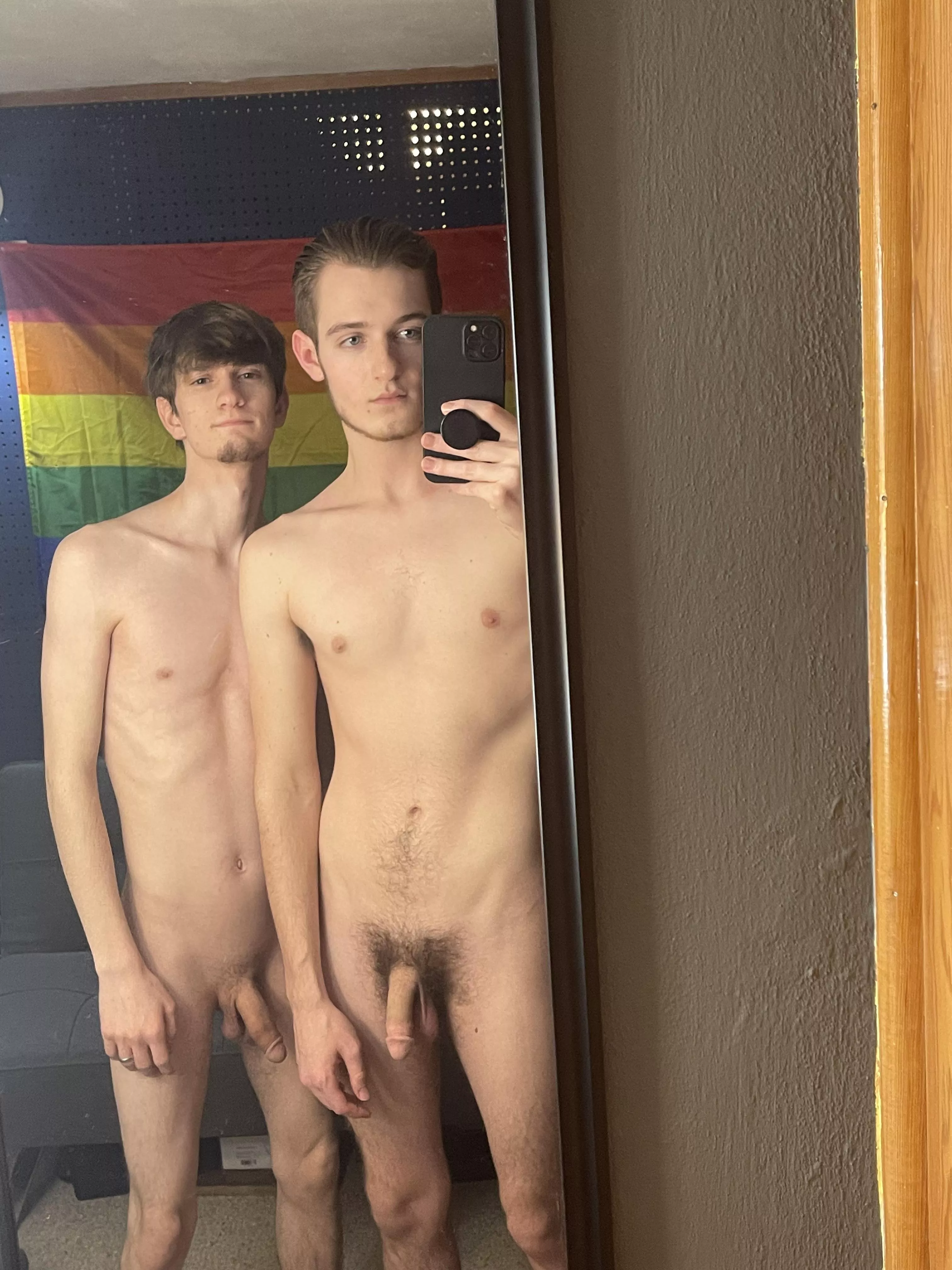 Me and my roommate have a no clothes around the house agreement