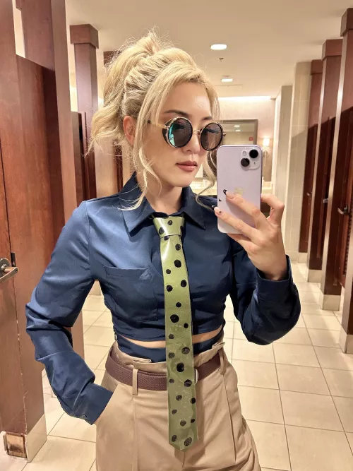 My first cosplay :) NANAMI from JJK <3