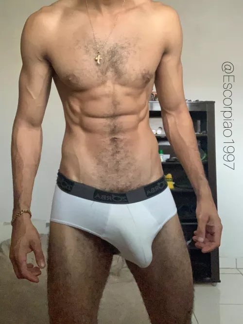 My huge cock hidden inside my underwear