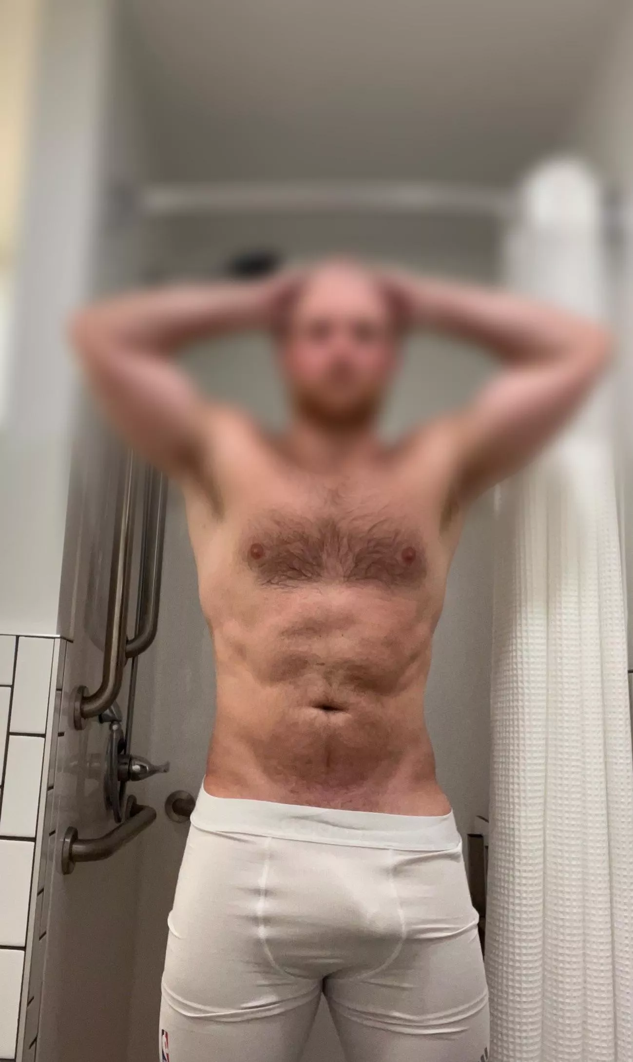 Post workout. I’m tired