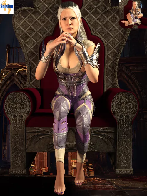 Queen Sindel (Mortal Kombat 1) [Artist: Solefan]