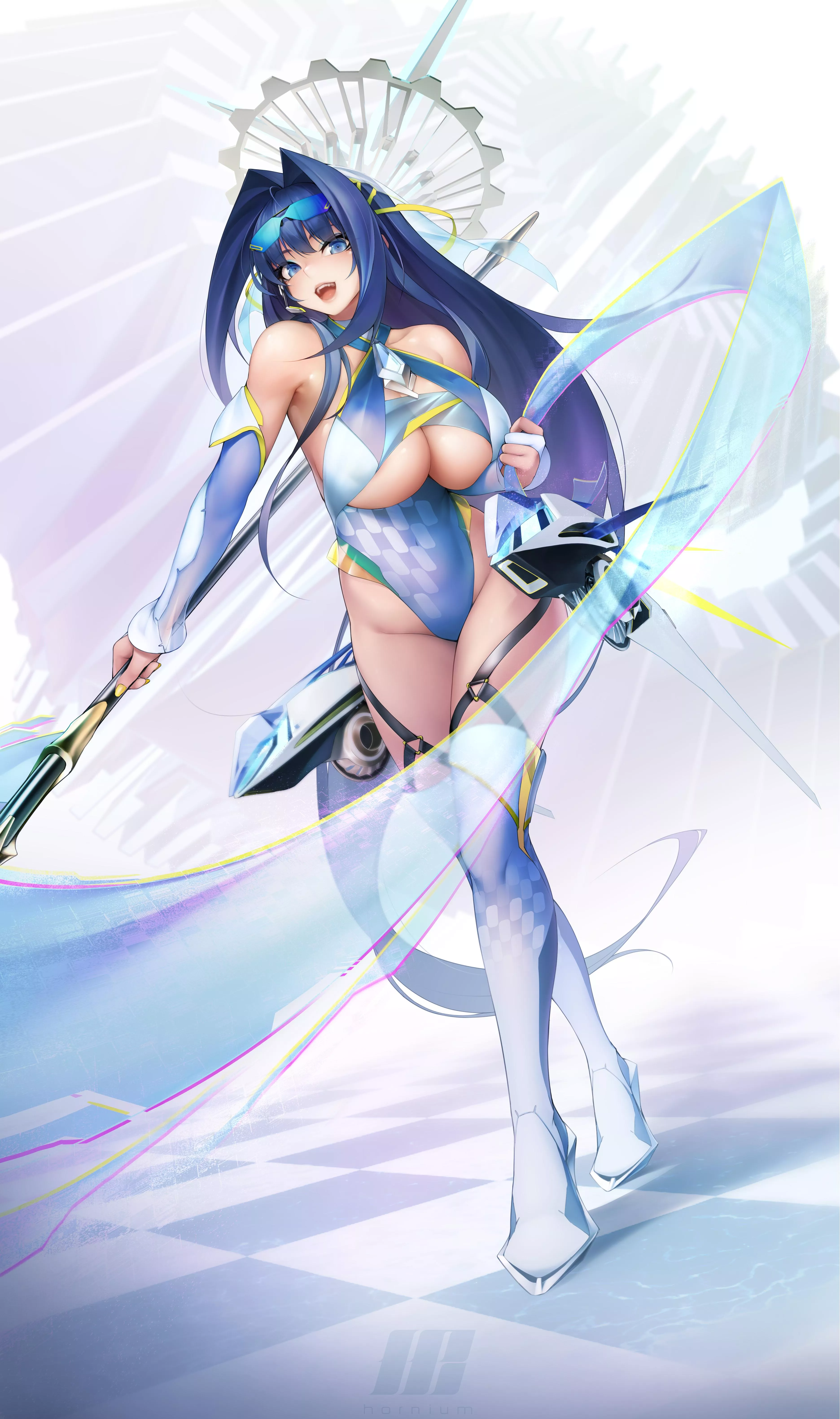 Race Queen Ouro Kronii (ho2nium) [Hololive]