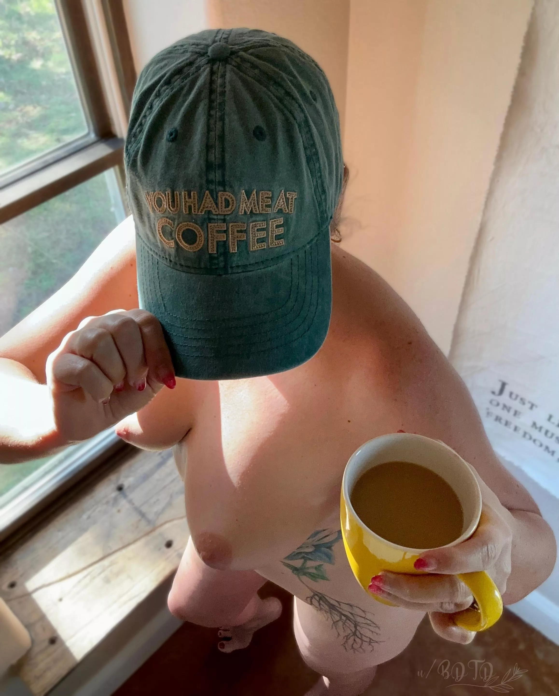 Raising my cup to celebrate 200k+ of you sexy coffee folks!
