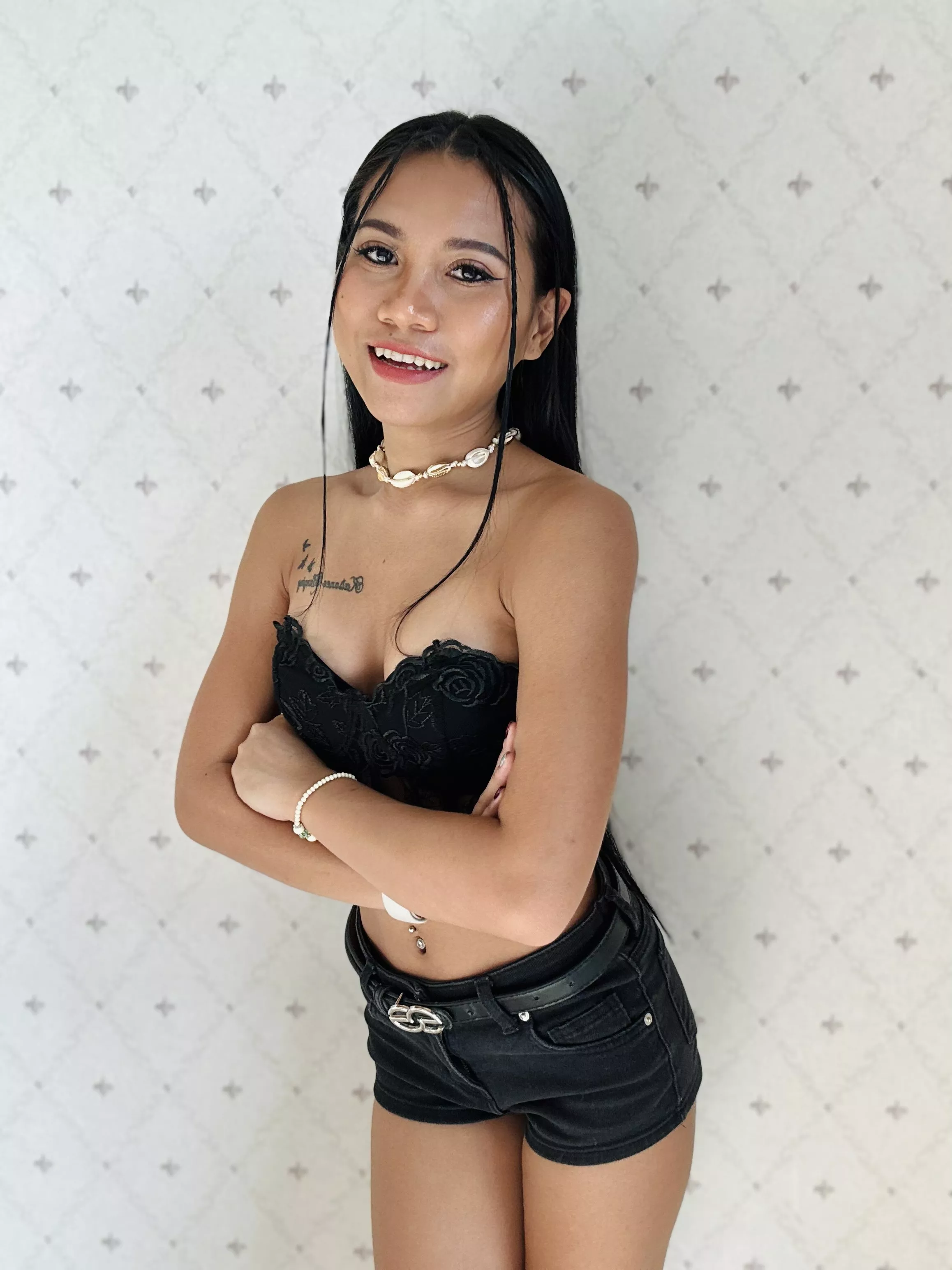 Ready for a night out with girls, is this okay?