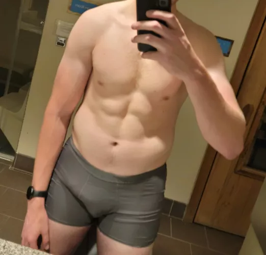 ready for my post-workout cardio with you