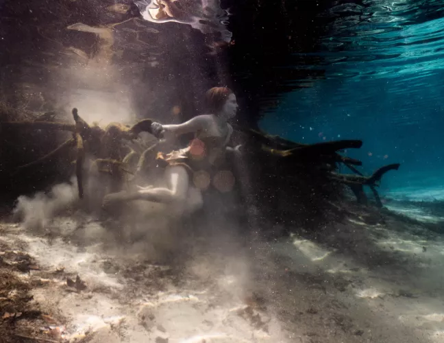 recently modeled underwater in Florida!