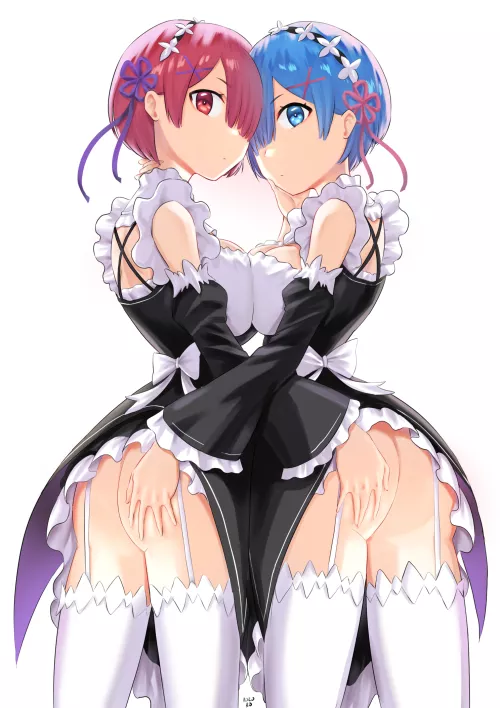 Rem and Ram (by rororo)