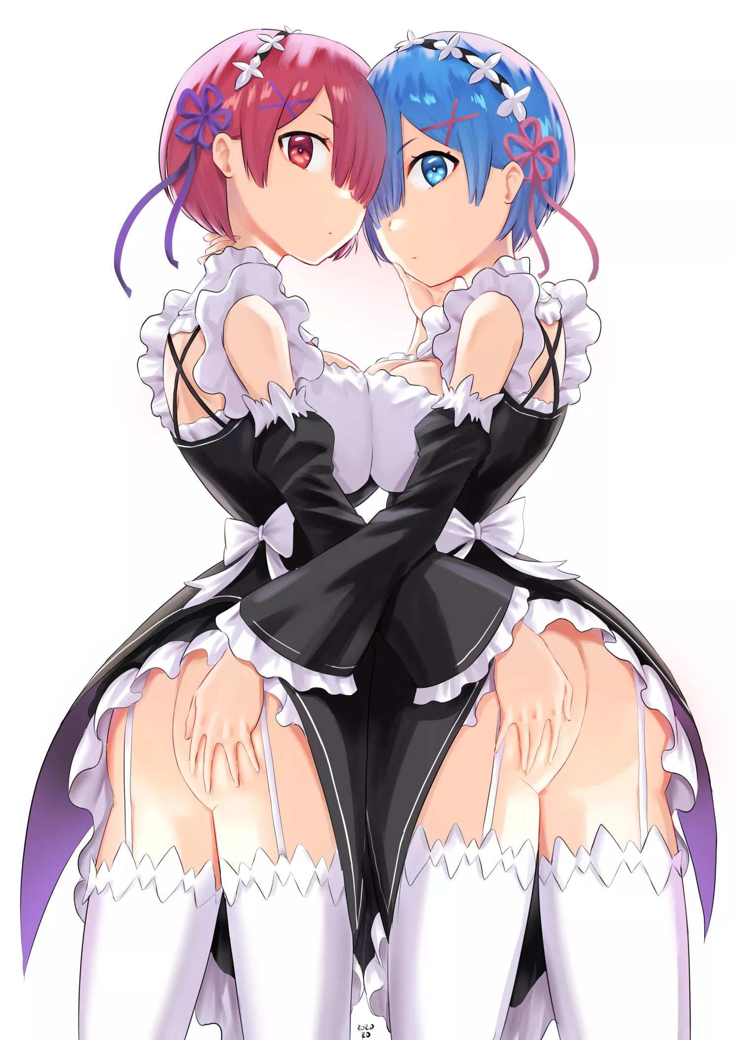 Rem and Ram (by rororo)