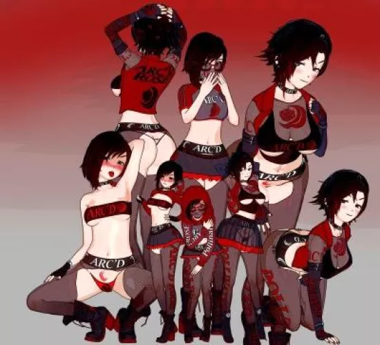 Ruby ARC’D Outfit (fatallyobsessed)