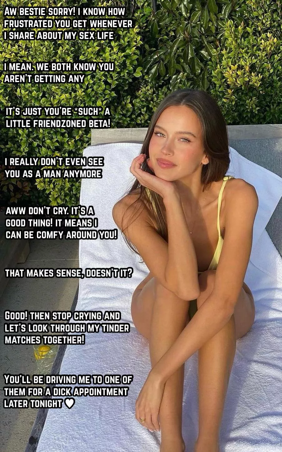 she knows exactly what she’s doing to you