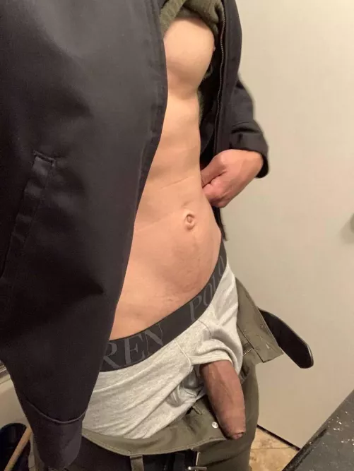 Slips out of my briefs from time to time😅