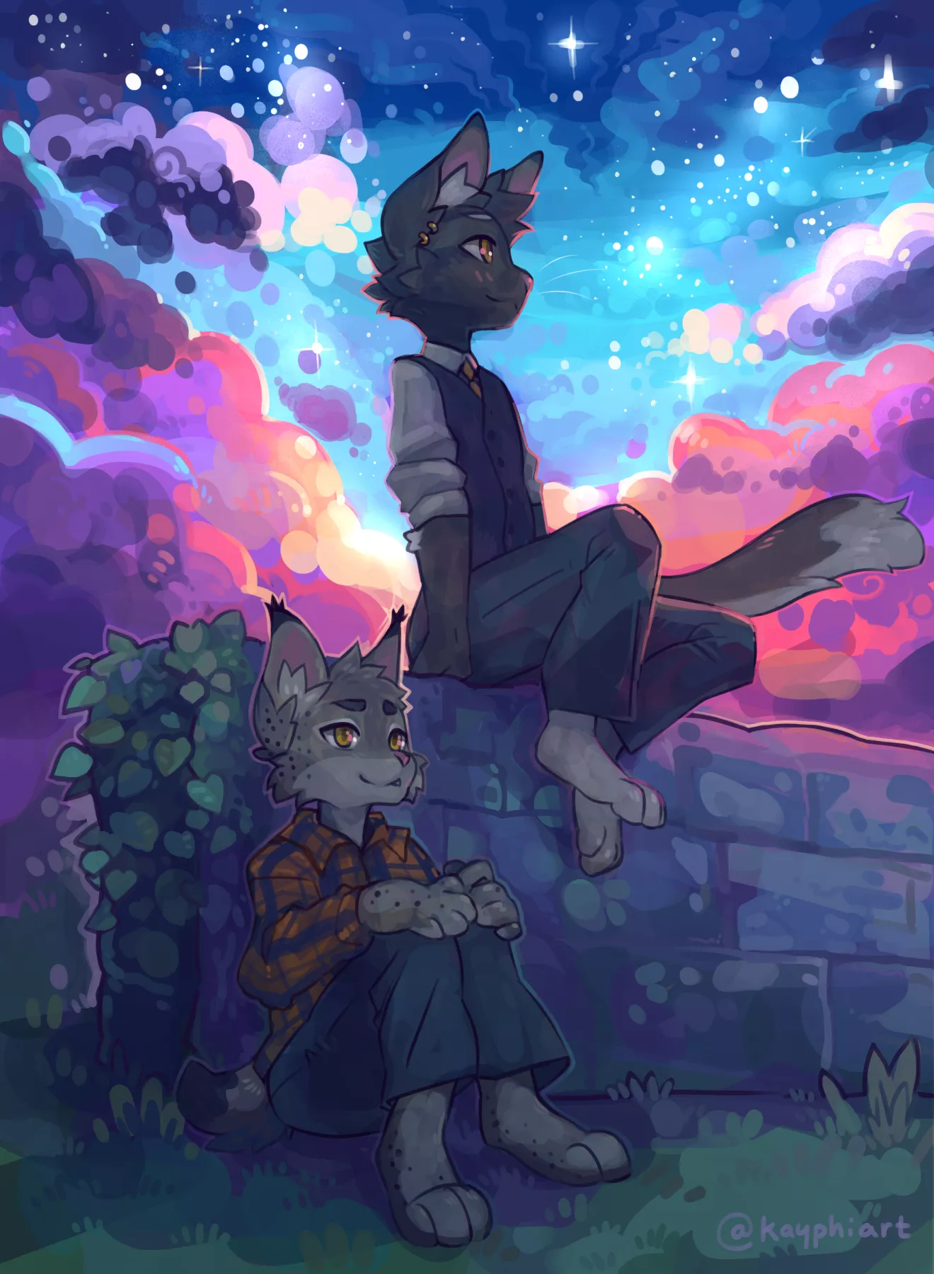 Stargazers [by me @kayphiart]