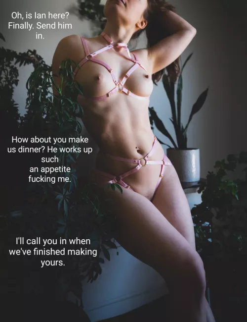 Such an obedient boy.