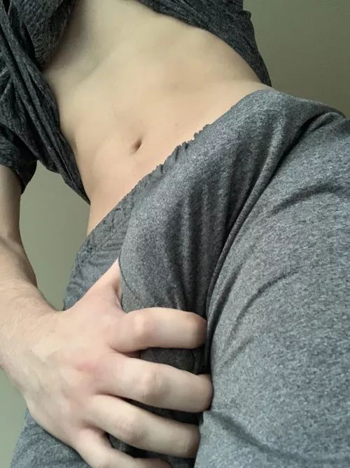 Would you grind on my cock over my shorts? ;)