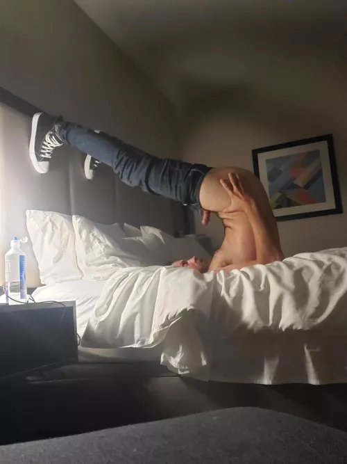 A friend said I should cum on my face.