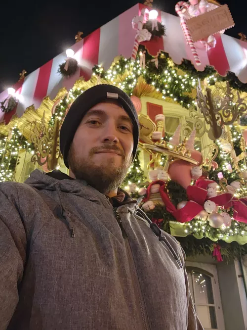 A spirit of Christmas 🎄 selfie!