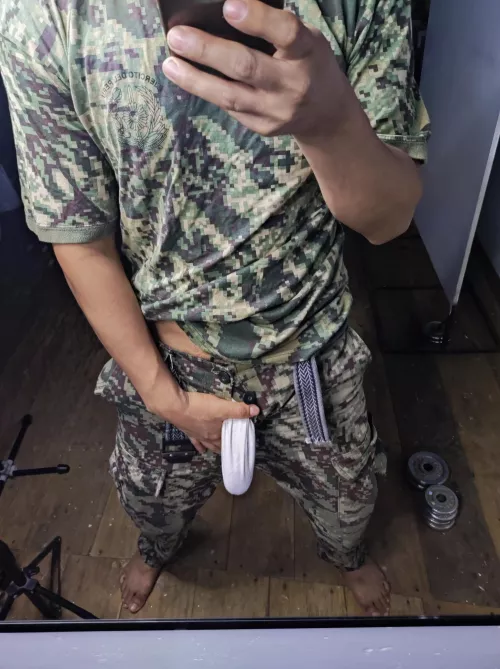 Adore your hot military dad