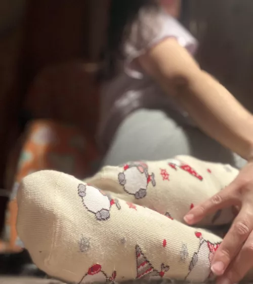 Already Christmas vibes in my socks drawer