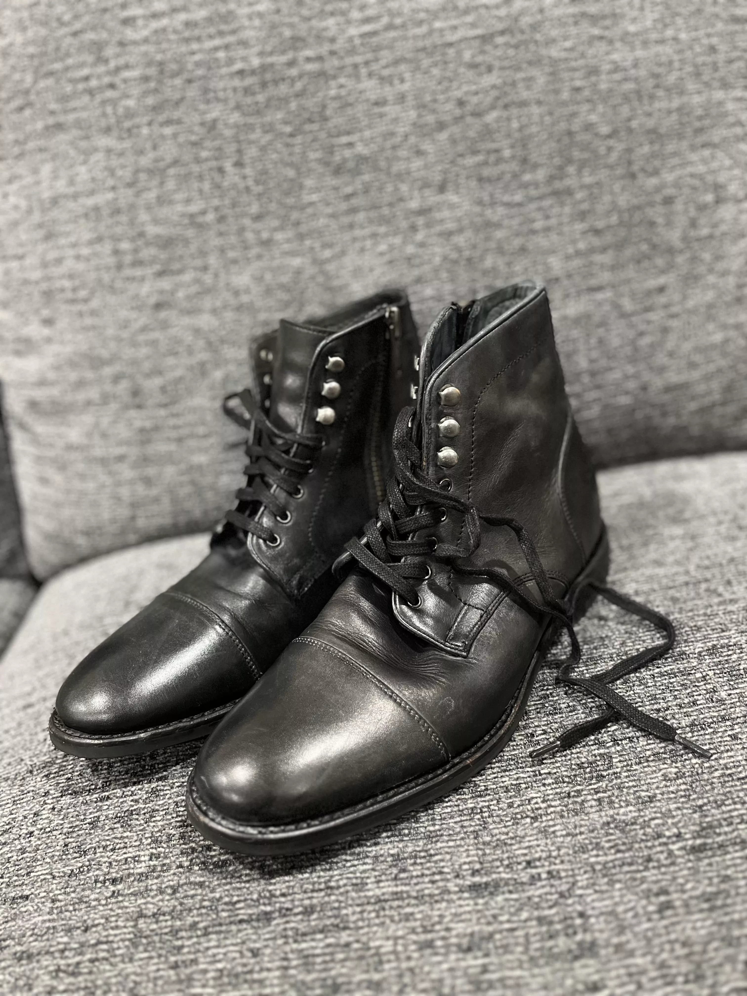 Been wearing these Fryes for few years .