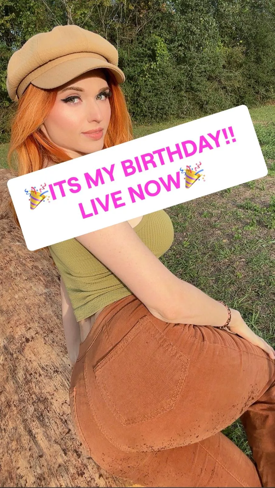 BIRTHDAY STREAM LIVE ON TWITCH.TV/AMOURANTH