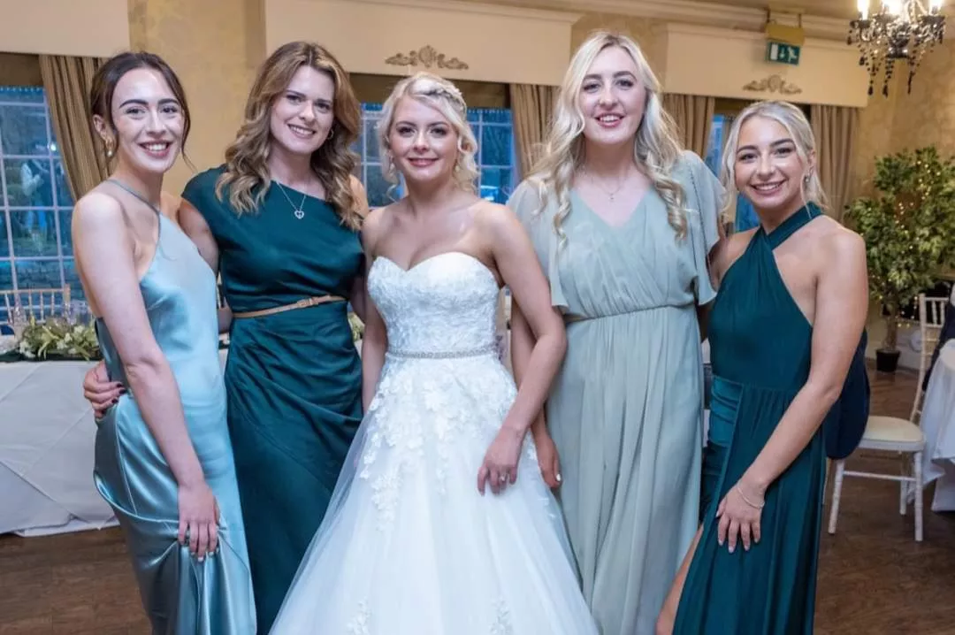 Bride and her Bridesmaids [5]