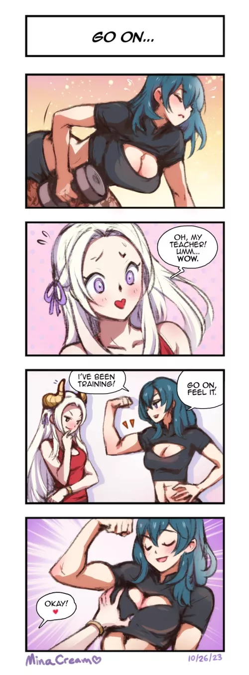 Byleth x Edelgard comic [Fire Emblem]