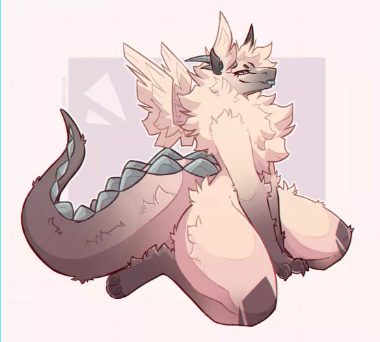 Critter [art by me] [@honeymoss_]