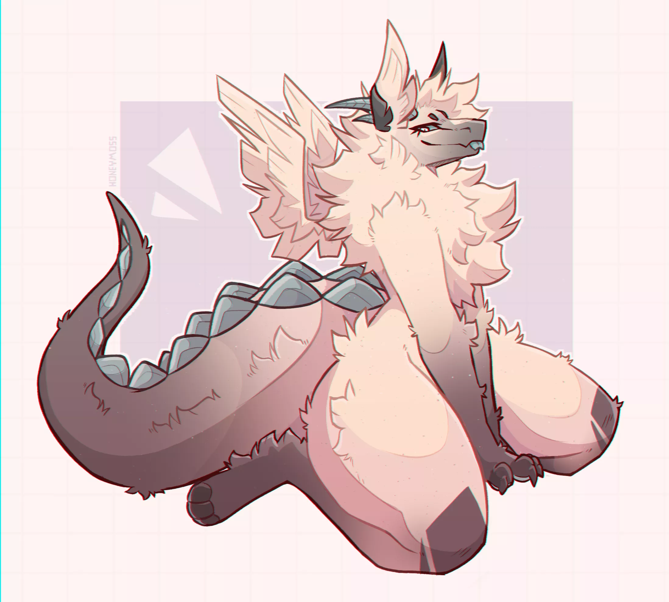 Critter [art by me] [@honeymoss_]