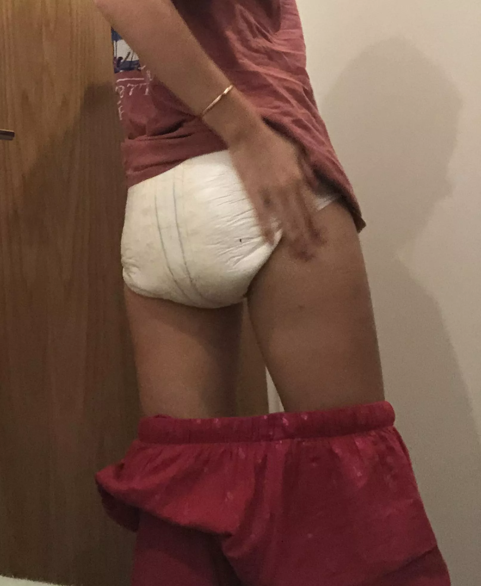 Daddy I swear I’m dry you don’t have to check me