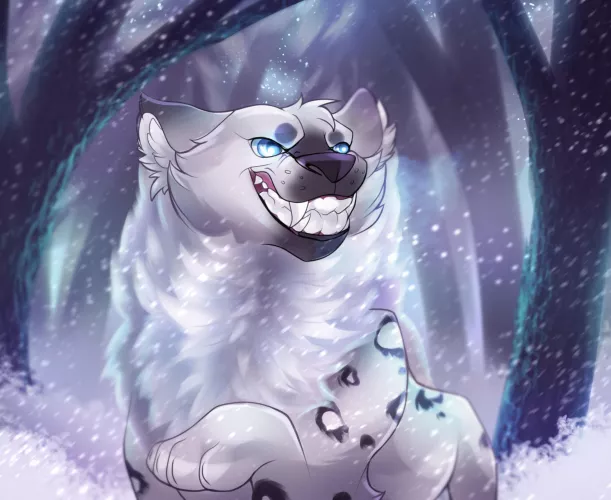 Don’t go in the forest at night (art by me!)