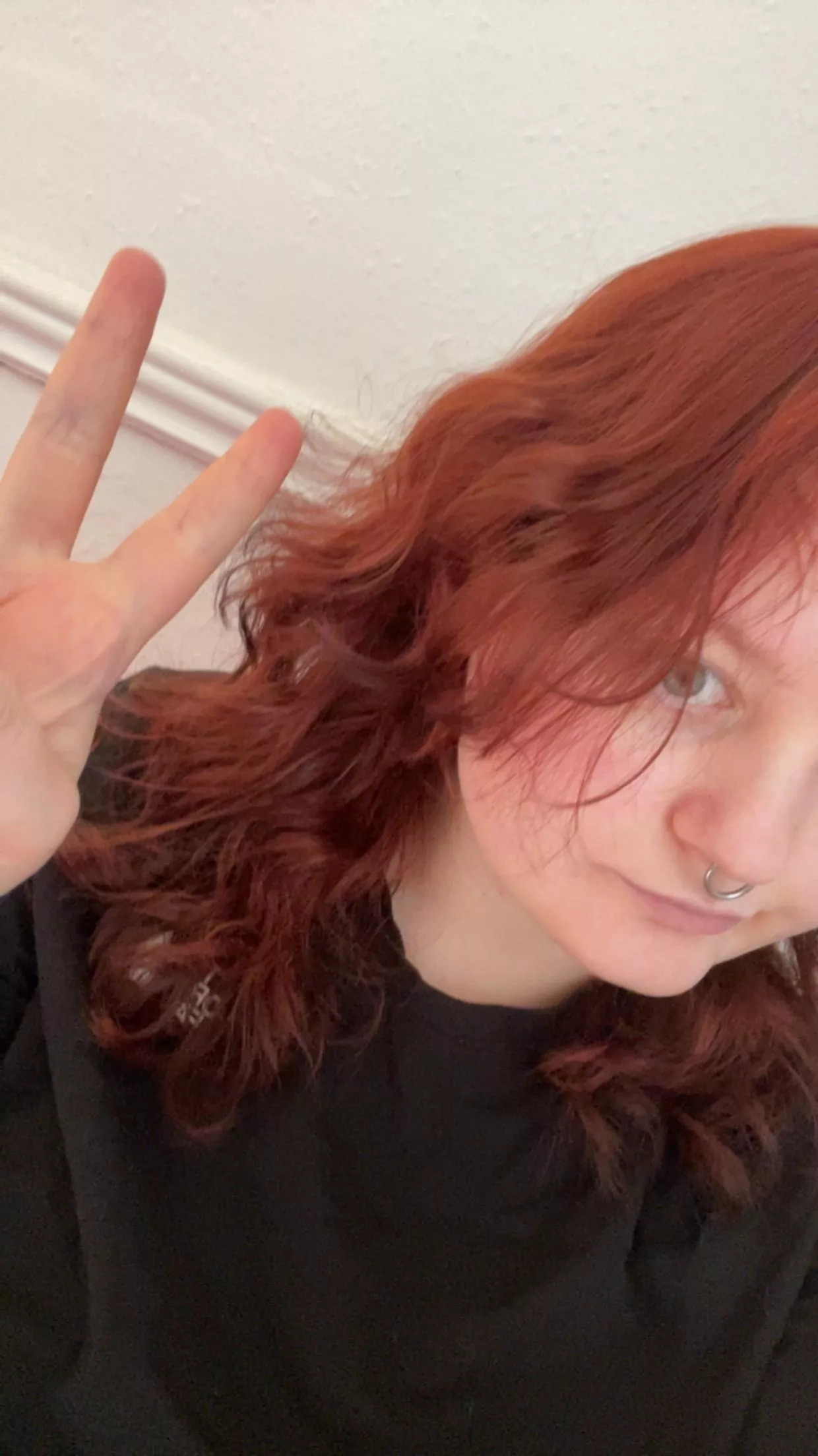 enjoying the red hair <3