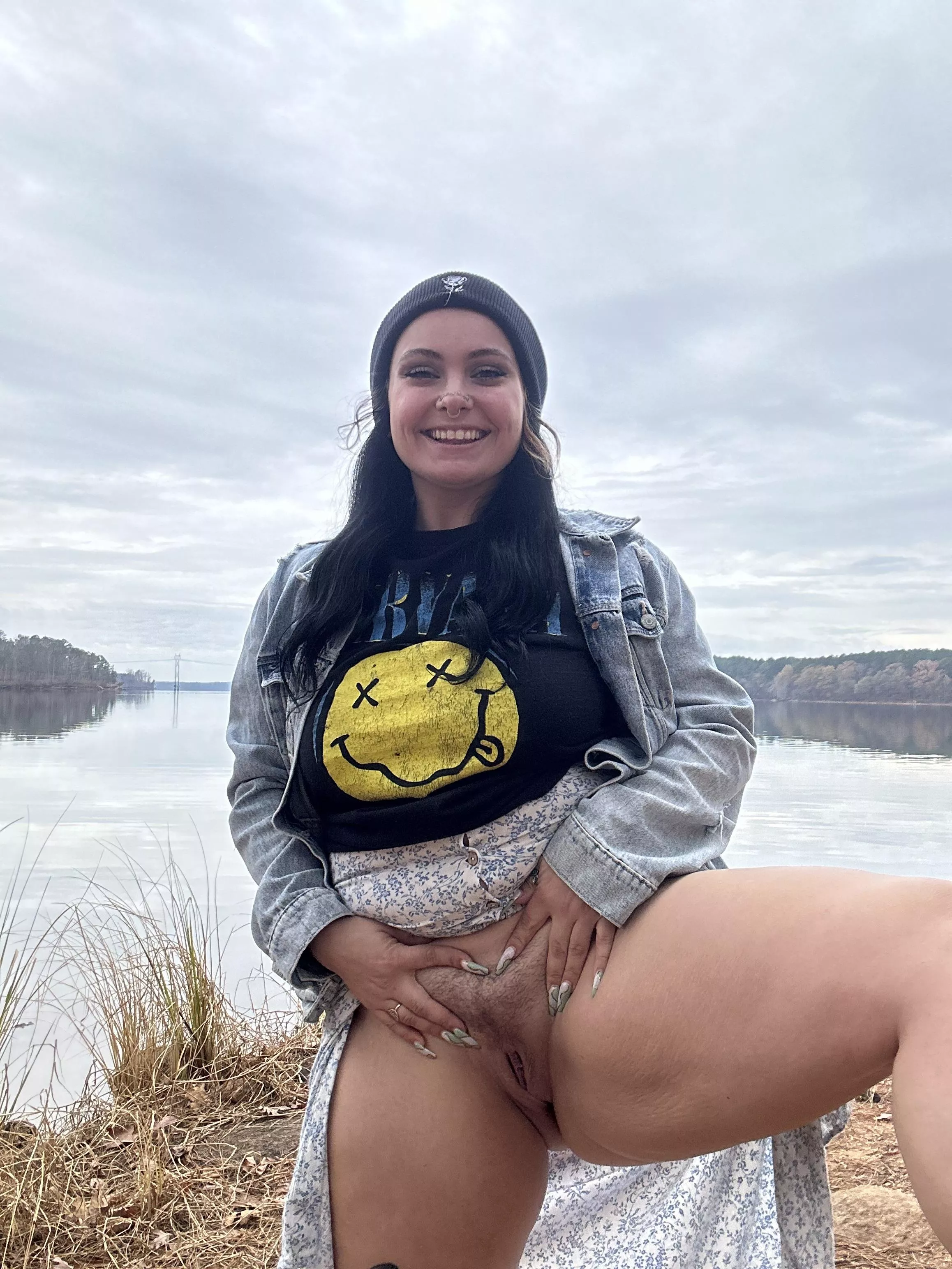 Fat cat outdoors hehe