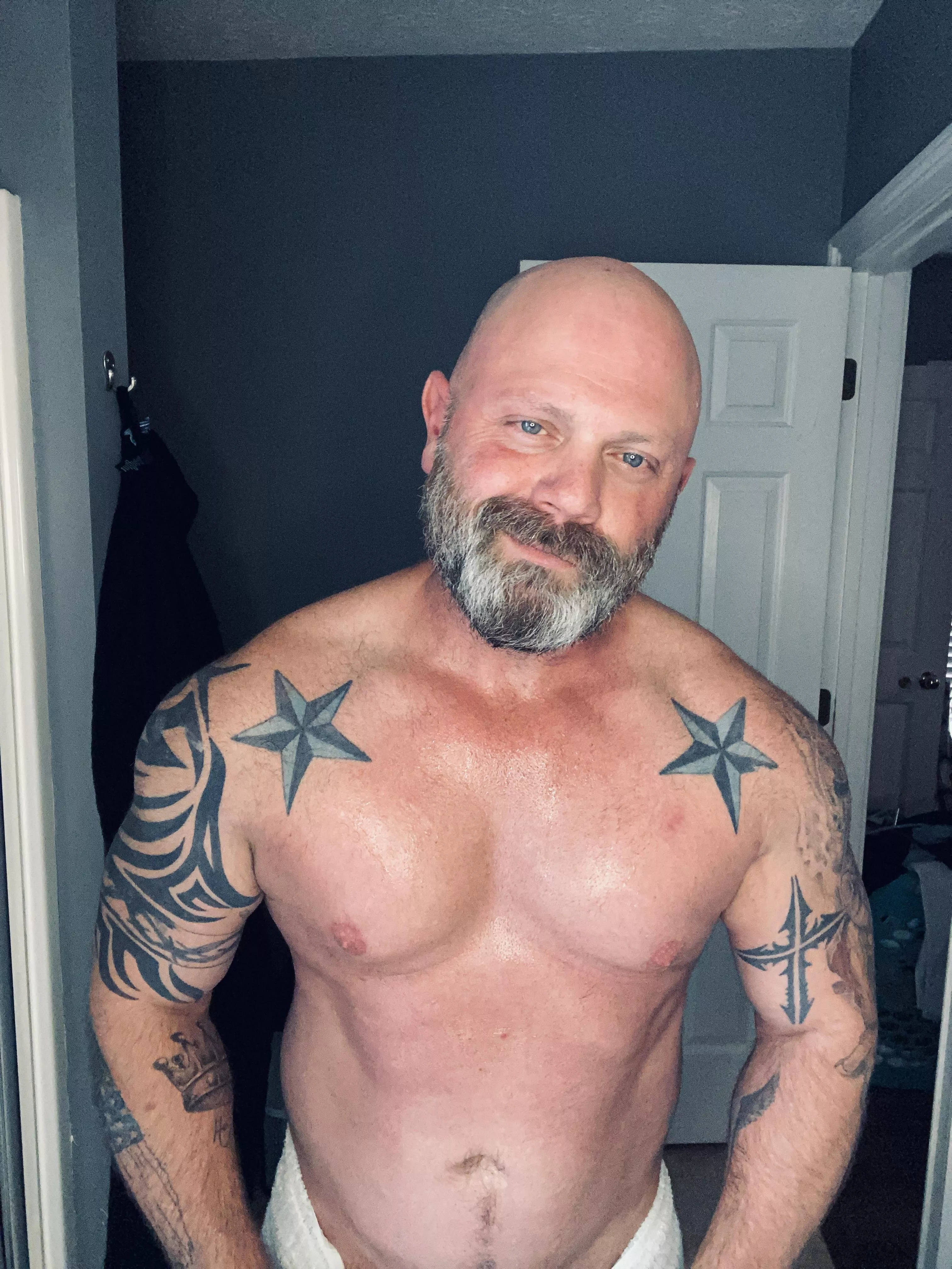 Fresh out of the shower