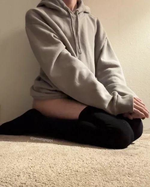 Hoodie and thigh highs are my favorite :)