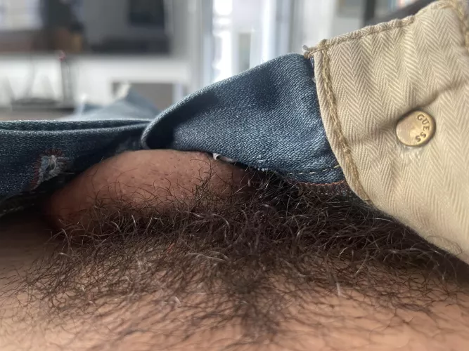 I haven’t shaved in a while…