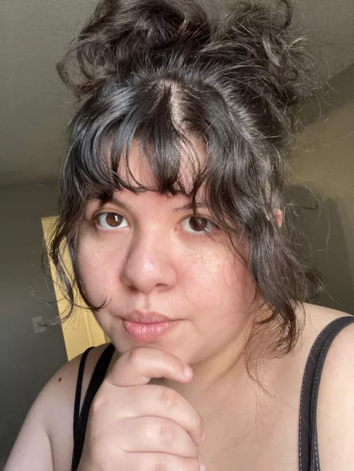 I like that you can see my eye color pretty well in this ☺️