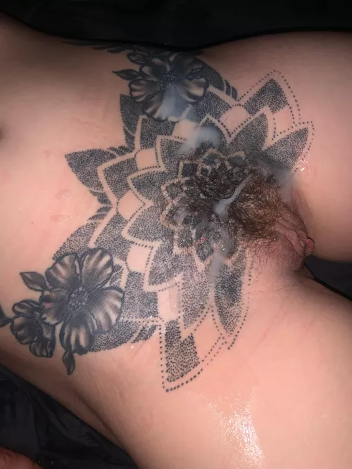 I love getting covered