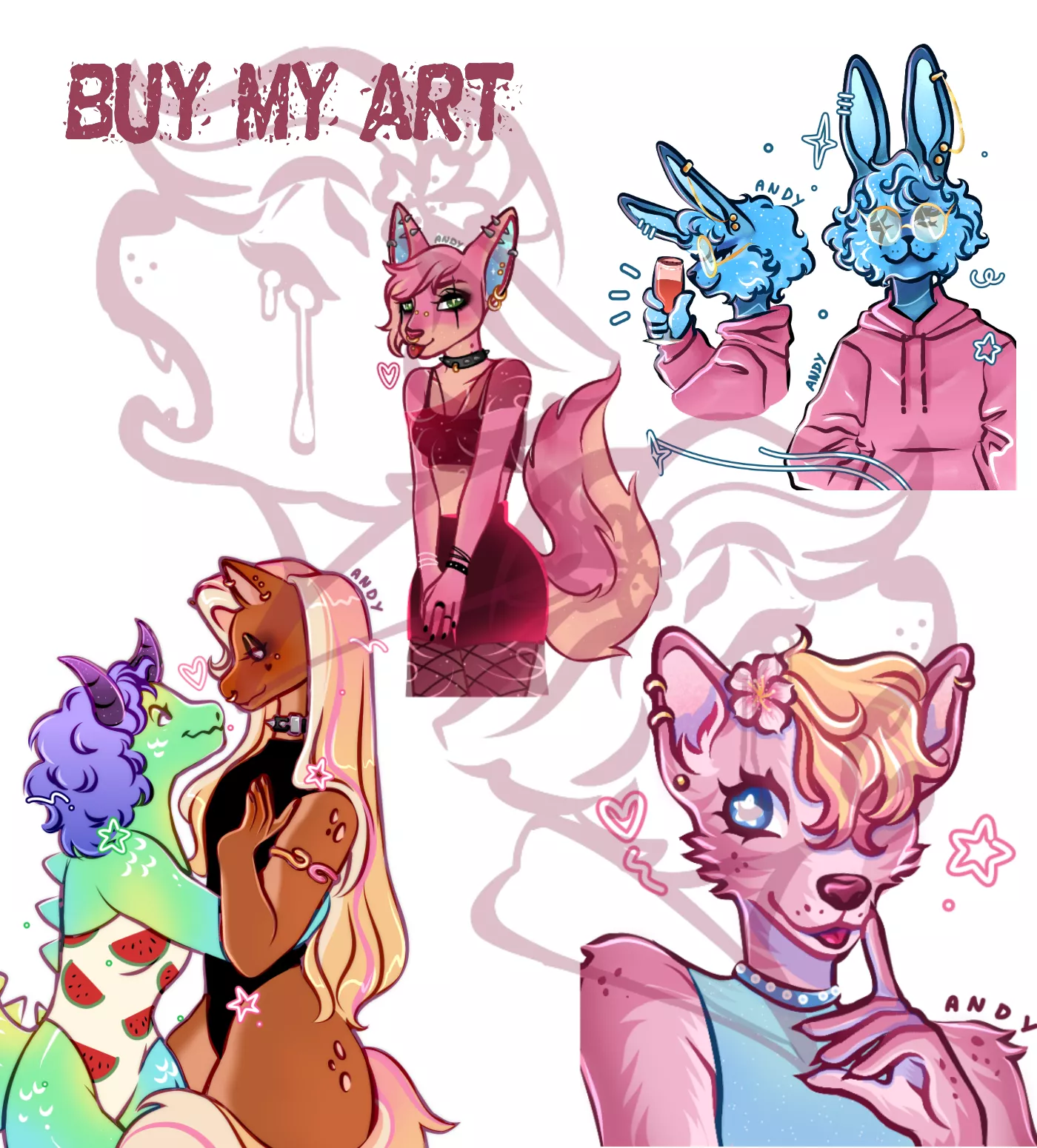 I need a supporter, a helping hand, a kind soul or just buy my art (⁠╥⁠﹏⁠╥⁠) i need to eat