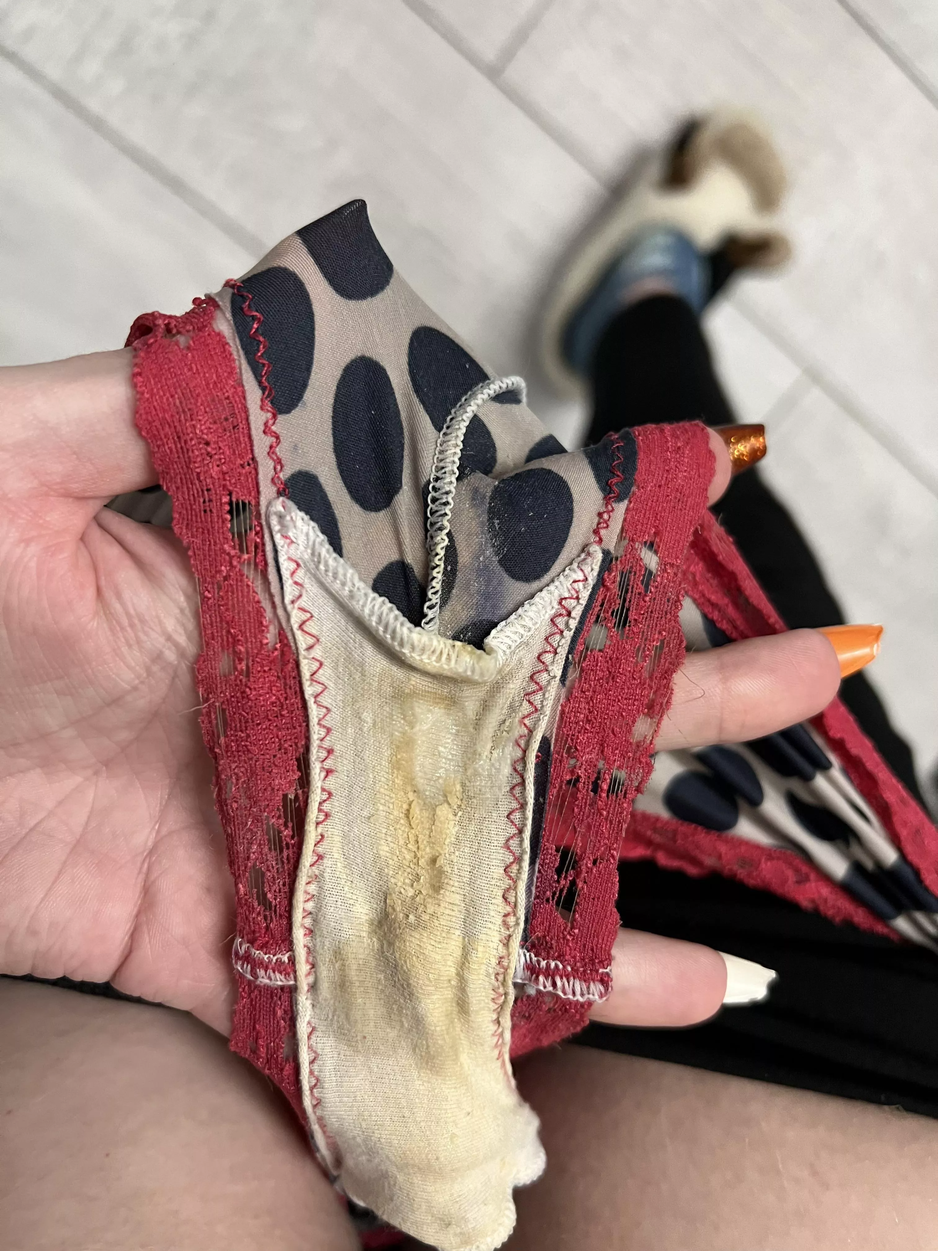 I Wonder How Many Licks It Takes To Get All That Tasty Crusty Grool Off