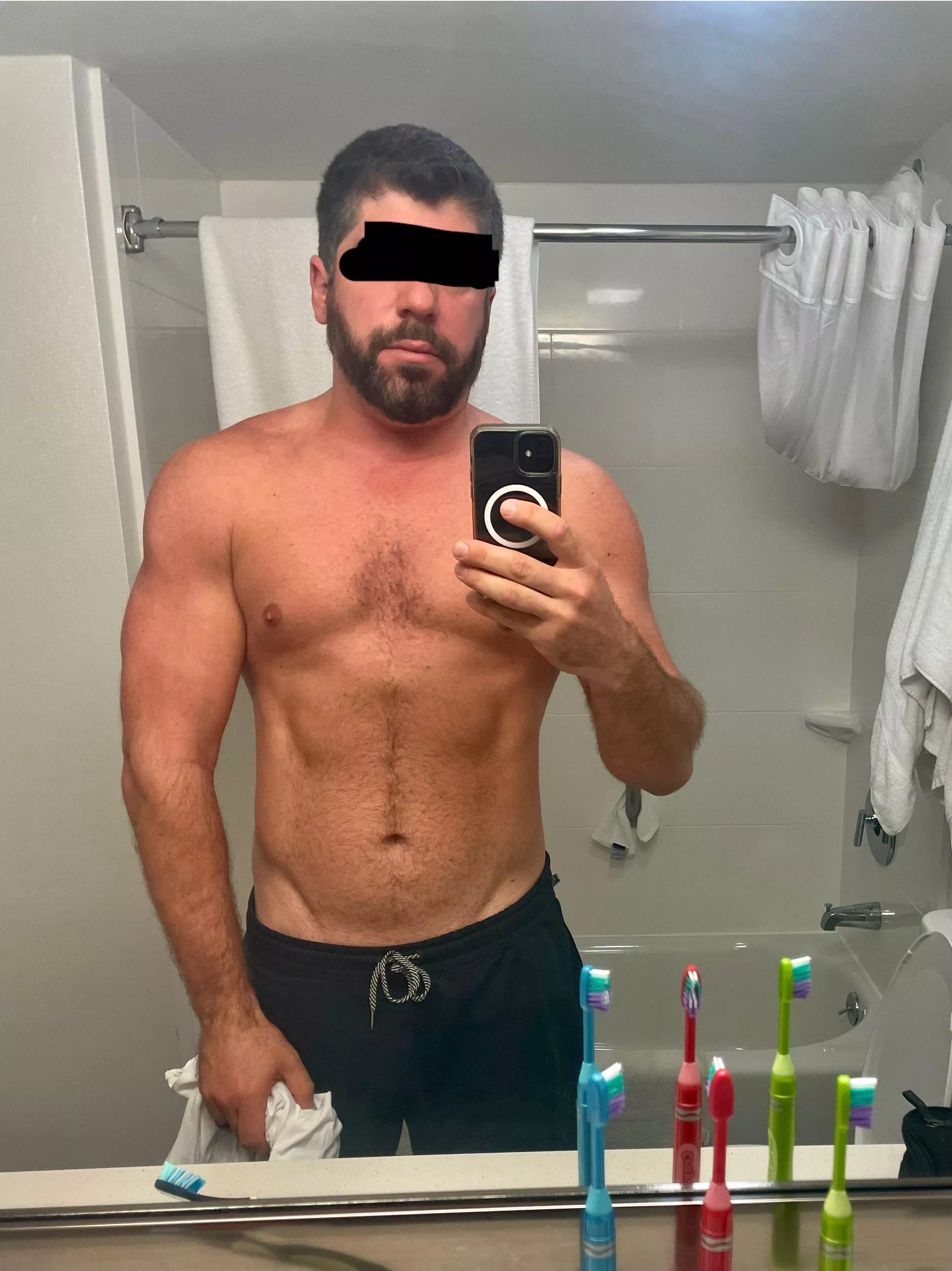 Ignore the toothbrushes