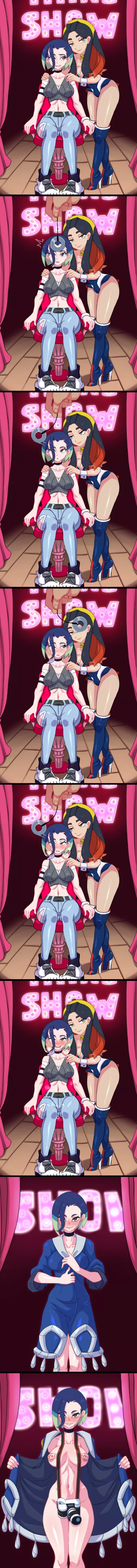 Im not sure but i dont think that hypno shows are supposed to go like this (Art by kibazoku)